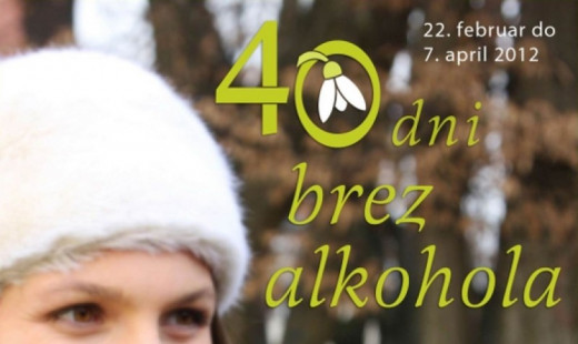 40 dni brez alkohola