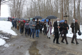 Hotiza: Križev pot
