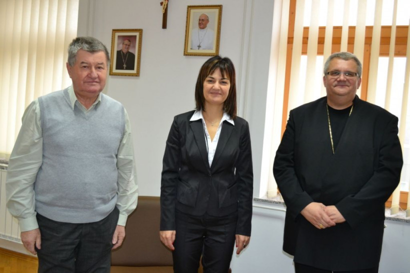 Na obisku pri g. škofu