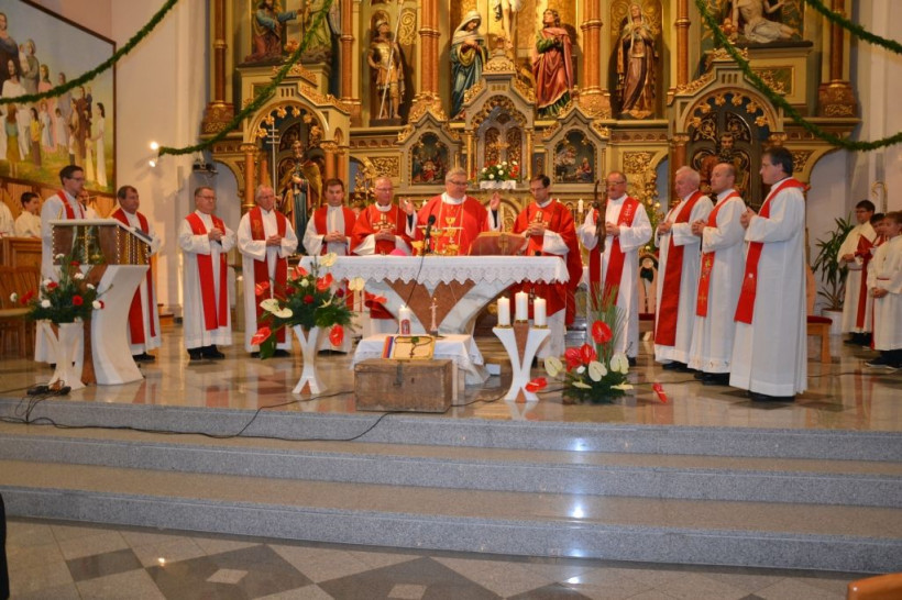 Črensovci - blagoslov spomenika