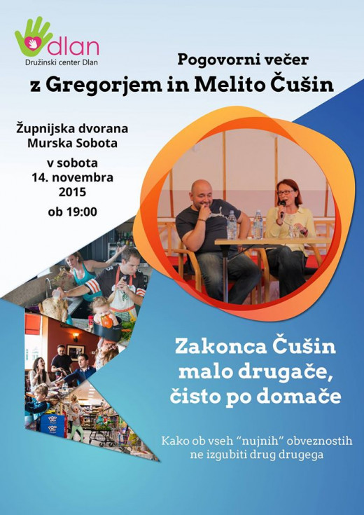 Pogovorni večer z Gregorjem Čušinom 