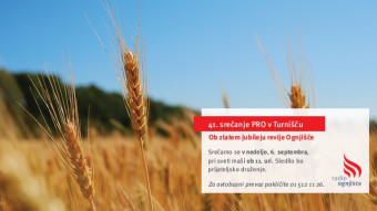 Romanje v Turnišče - ob zlatem jubileju revije Ognjišče