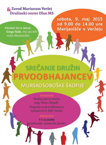 Srečanje družin prvoobhajancev