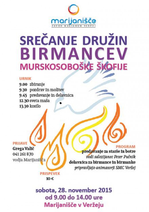Veržej: Srečanje družin birmancev