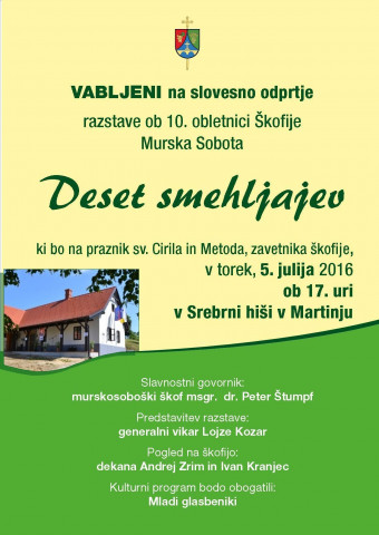 Odprtje razstave Deset smehljajev 