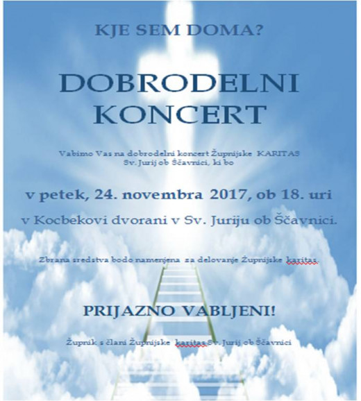 Sv. Jurij ob Šč.: Dobrodelni koncert 