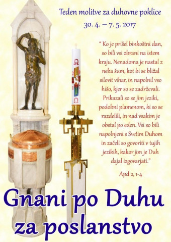Teden molitve za duhovne poklice 