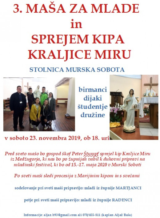 3. maša za mlade 