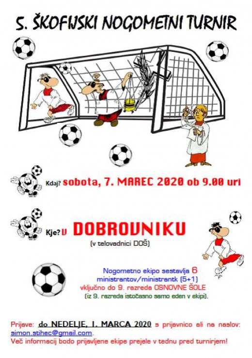 5. Škofijski ministrantski nogometni turnir