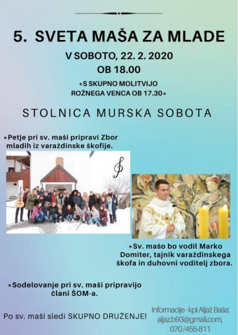 5. sv. maša za mlade 
