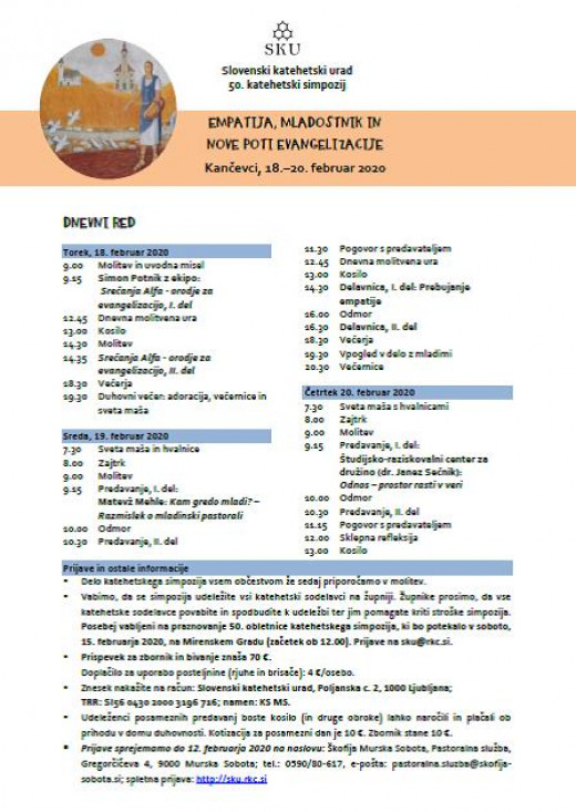Katehetski simpozij v Kančevcih