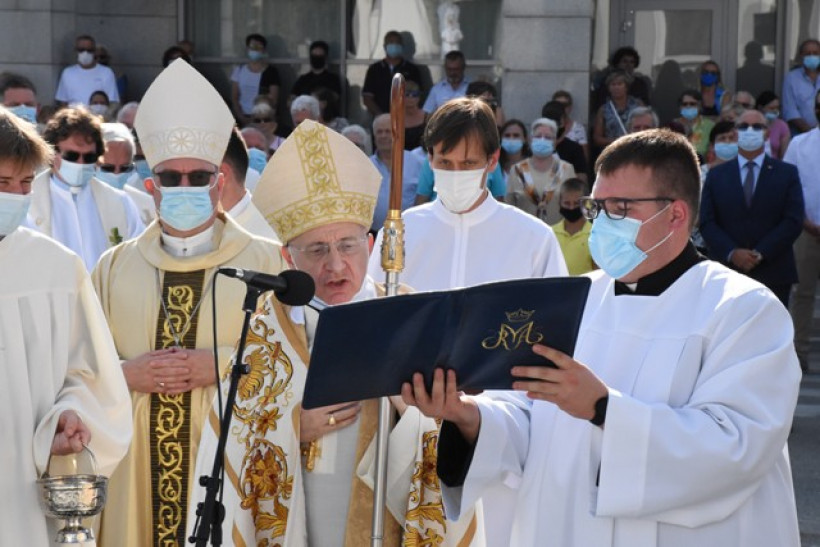 Murska Sobota - blagoslov kipa in trga