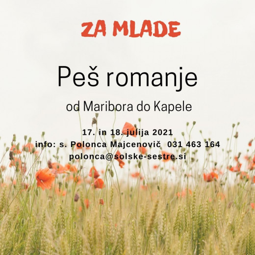Peš romanje za mlade