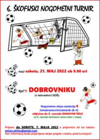 6. Škofijski ministrantski nogometni turnir