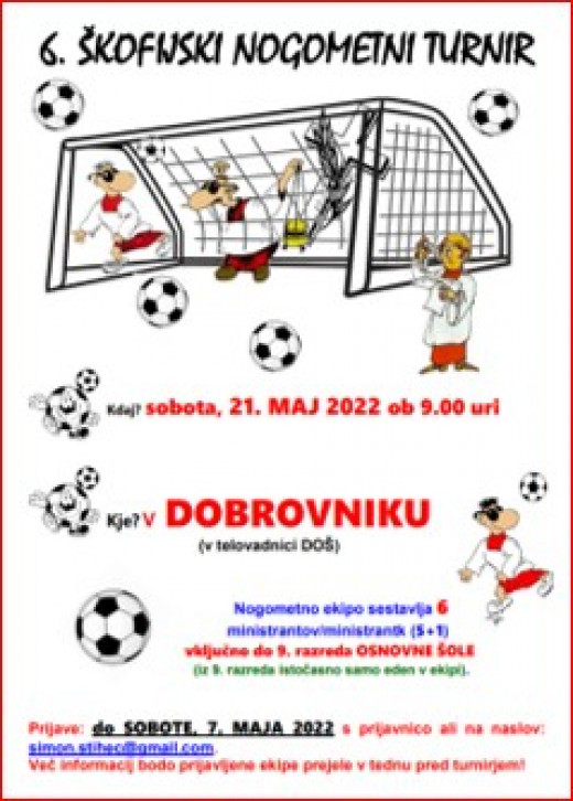 6. Škofijski ministrantski nogometni turnir