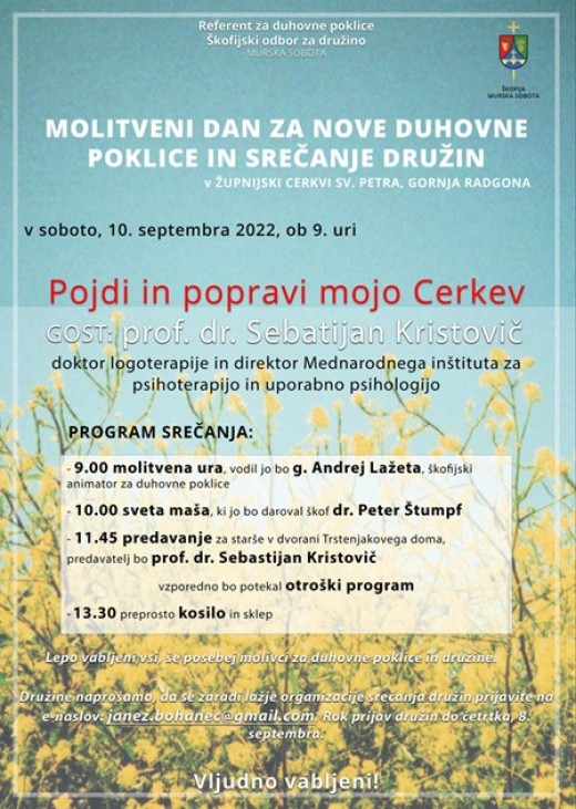 Gornja Radgona: Škofijski molitveni dan 