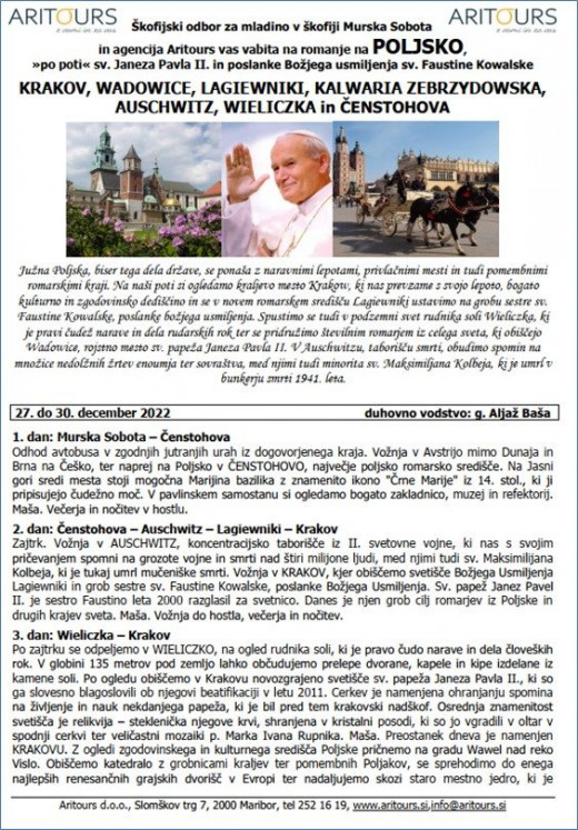 Romanje mladih na Poljsko