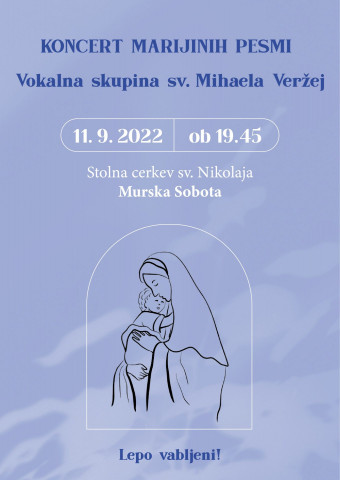 Stolnica: Koncert Marijinih pesmi