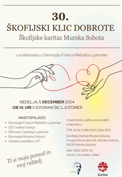 30. Škofijski klic dobrote 