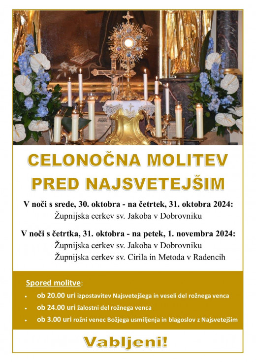 Celonočna molitev