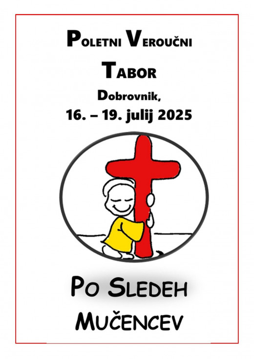 Poletni veroučni tabor - Po sledeh mučencev