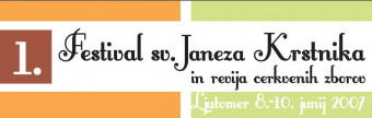 1. Festival sv. Janeza Krstnika