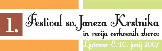 1. Festival sv. Janeza Krstnika