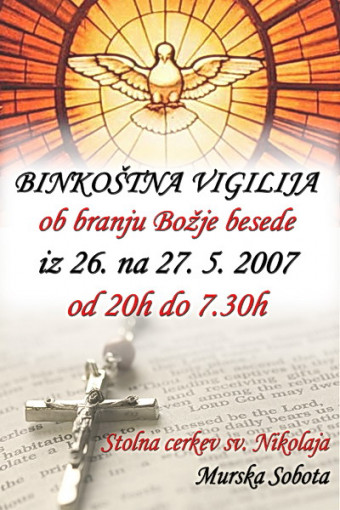 Binkoštna vigilija ob Božji Besedi
