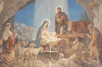Polnočna sv. maša škofa in sv. maša na božični dan