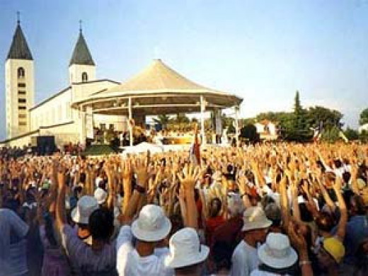 Romanje mladih v Me?ugorje